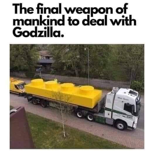 The final weapon of mankind to deal with Godazilla