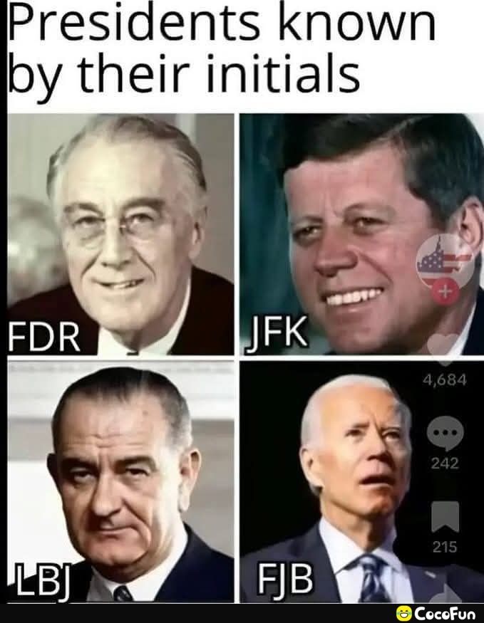 Presidents known by their initials f J N