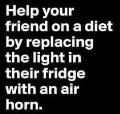 Help your friend on adiet by replacing the light in their fridge HOELE horn