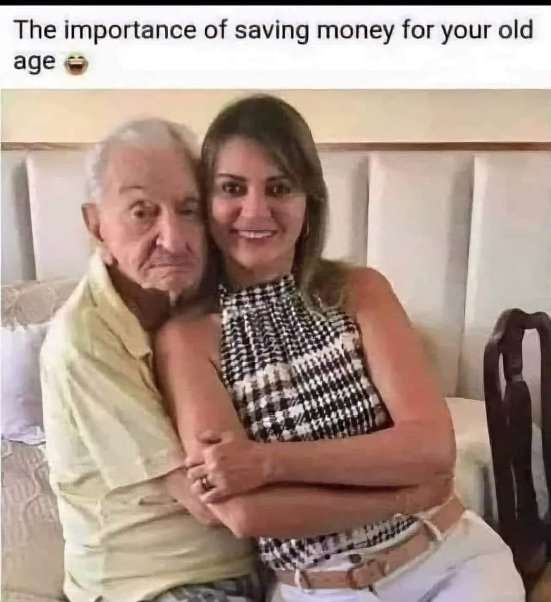 The importance of saving money for your old age