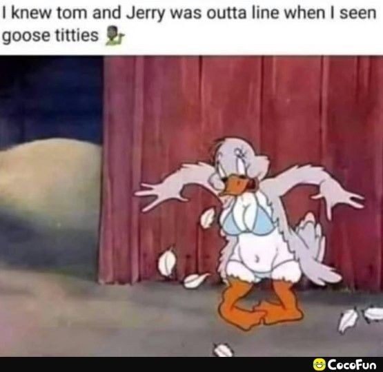 knew tom and Jerry was outta line when seen goose titties r p Cocofun