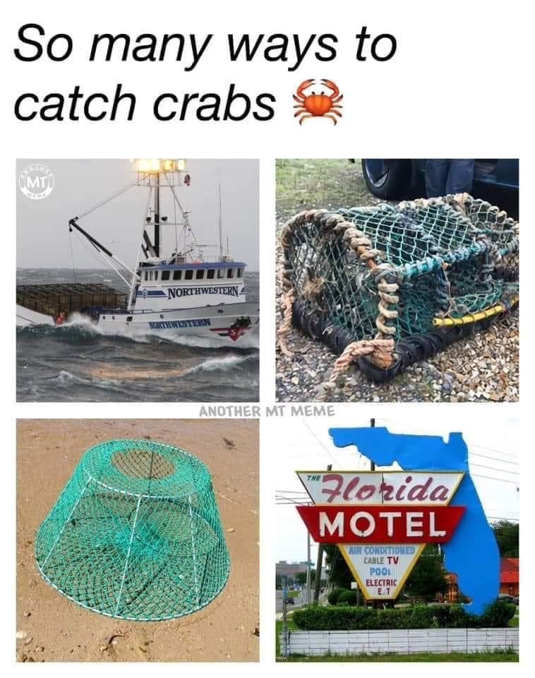 So many ways to catch crabs