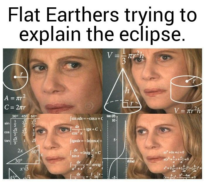 Flat Earthers trying to explain the eclipse V E N 5