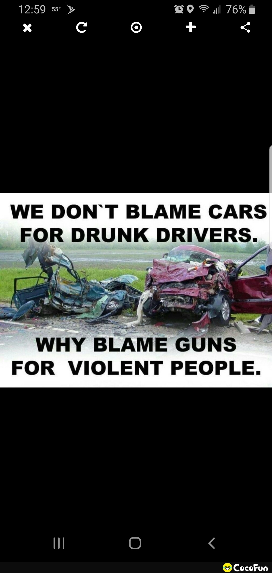1259 00 il 76 x c 0 WE DONT BLAME CARS FOR DRUNK DRIVERS FOR VIOLENT PEOPLE 1l CocoFun