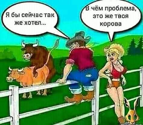 В чём проблема то же твоя корова Я бы сейчас так же хотел