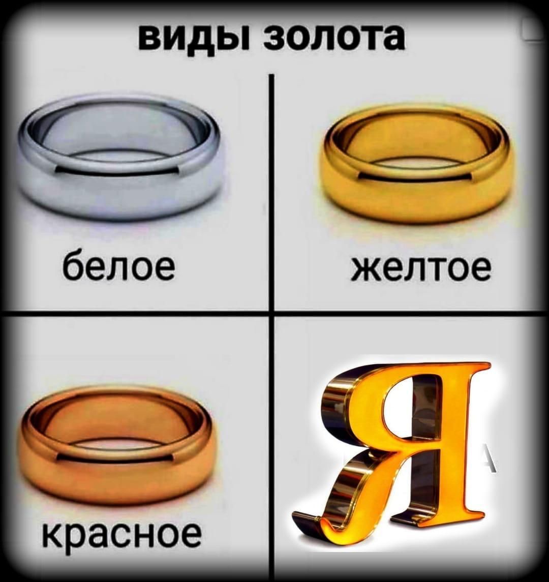 виды золота