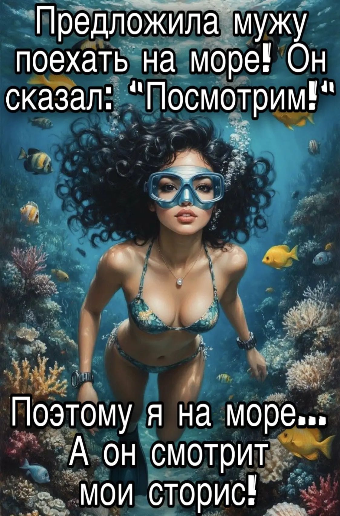 Предложила мужу поехать на море! Он сказал: 