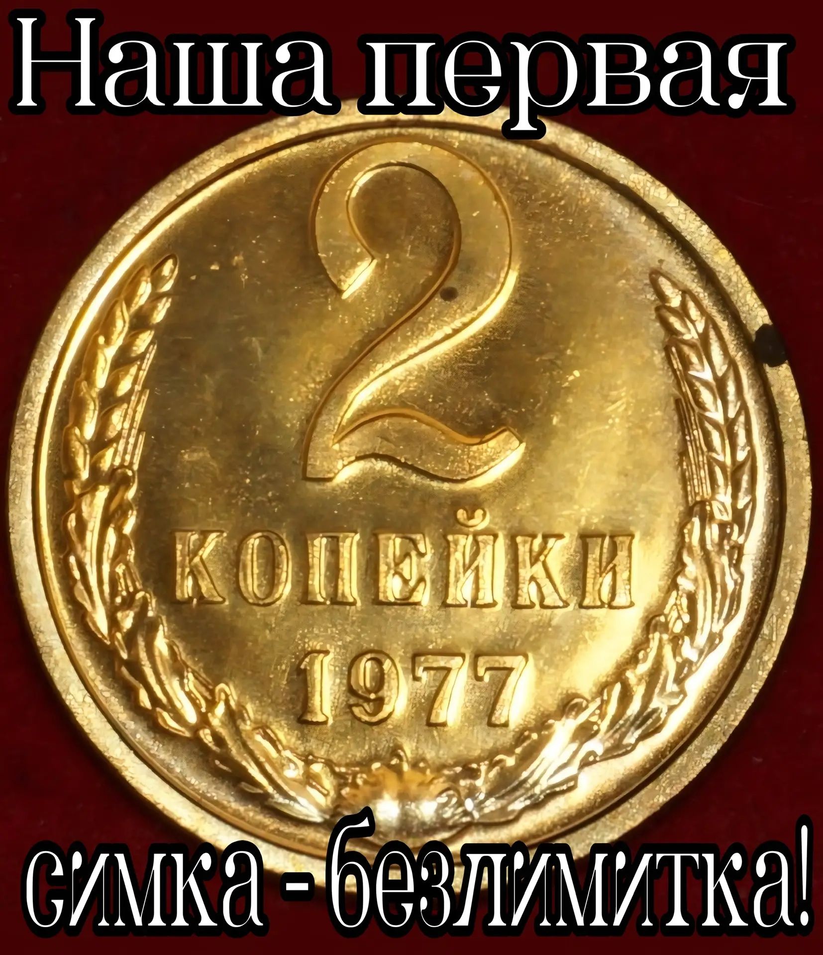 Наша первая
2 копейки 1977
силка - безлимитка!