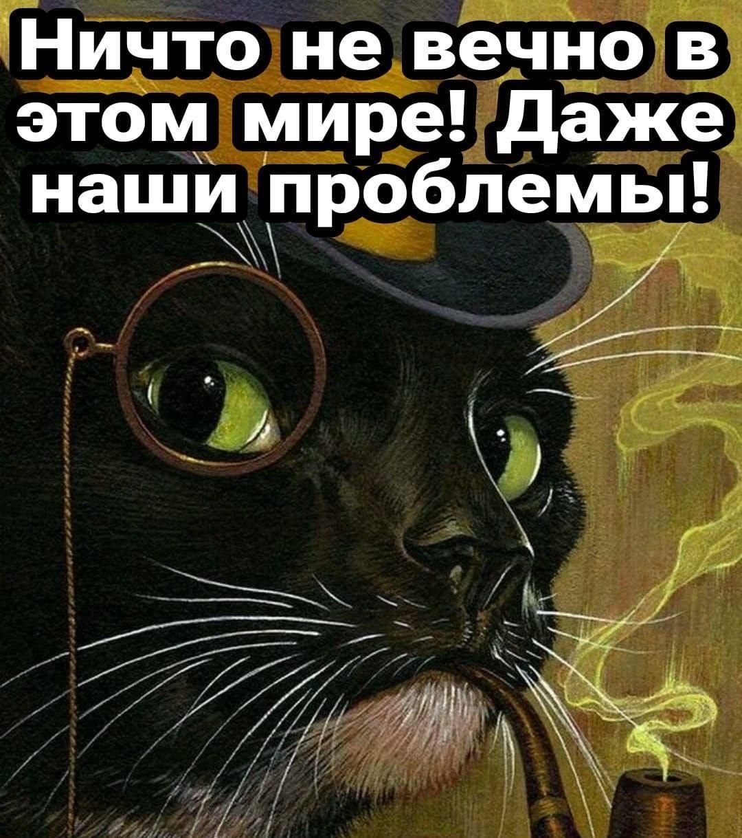 Ничто не вечно в этом мире! Даже наши проблемы!