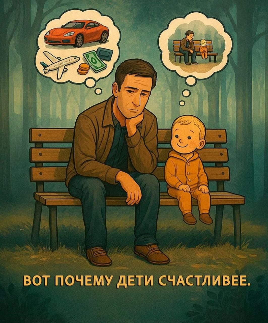 ВОТ ПОЧЕМУ ДЕТИ СЧАСТЛИВЕЕ.