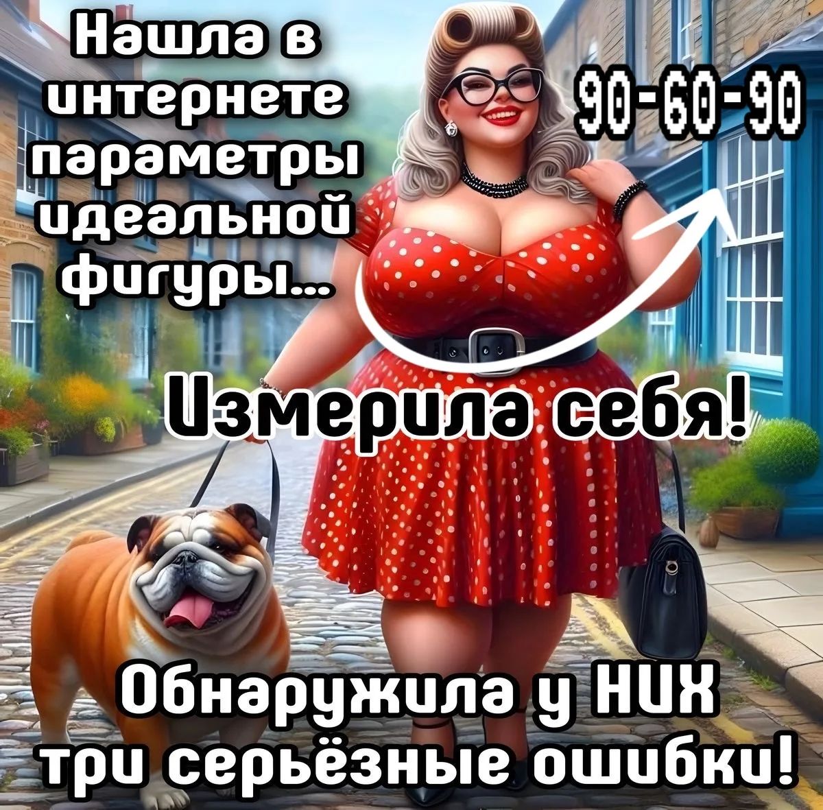 Нашла в интернете параметры идеальной фигуры... 90-60-90 Измерила себя! Обнаружила у НИХ три серьёзные ошибки!