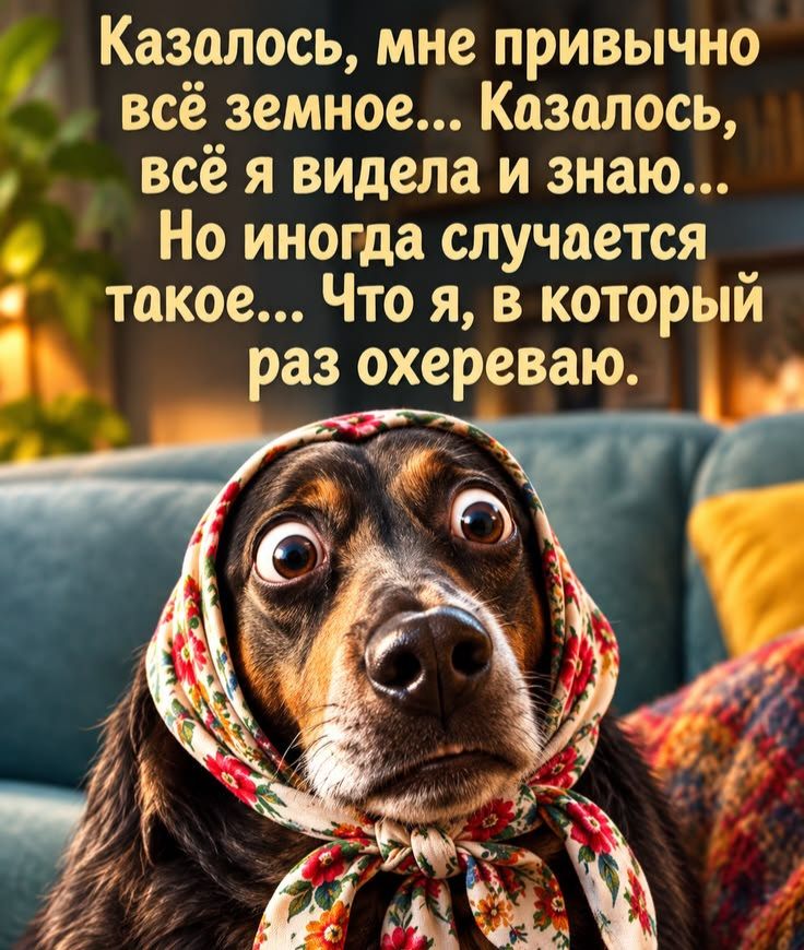 Казалось, мне привычно всё земное... Казалось, всё я видела и знаю... Но иногда случается такое... Что я, в который раз охереваю.