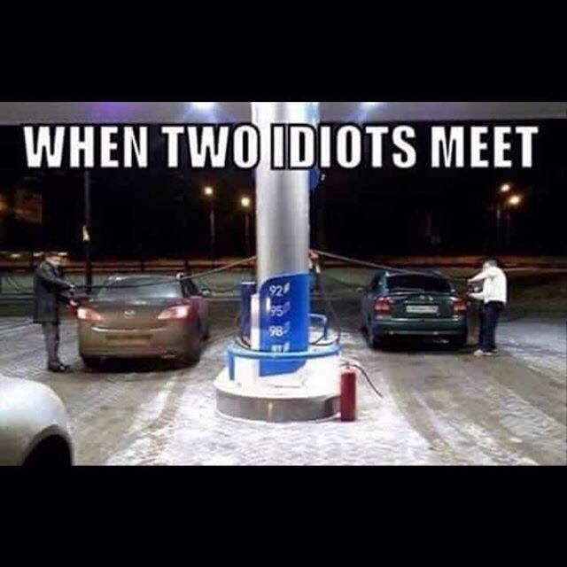 WHEN TWOJIDIOTS MEET