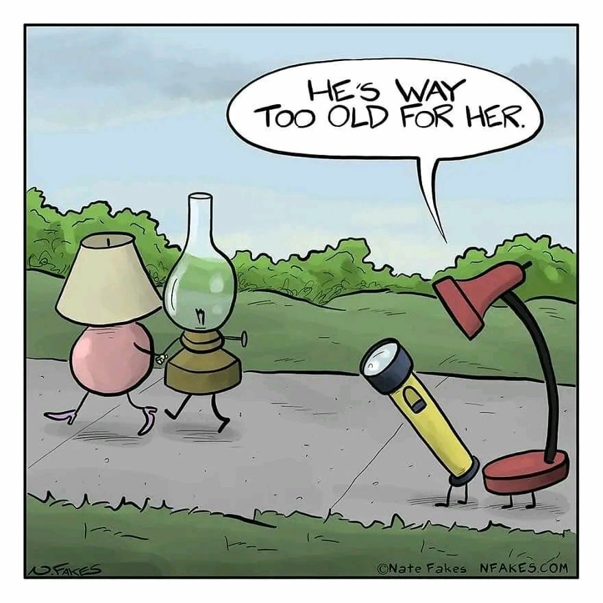 He's way too old for her.