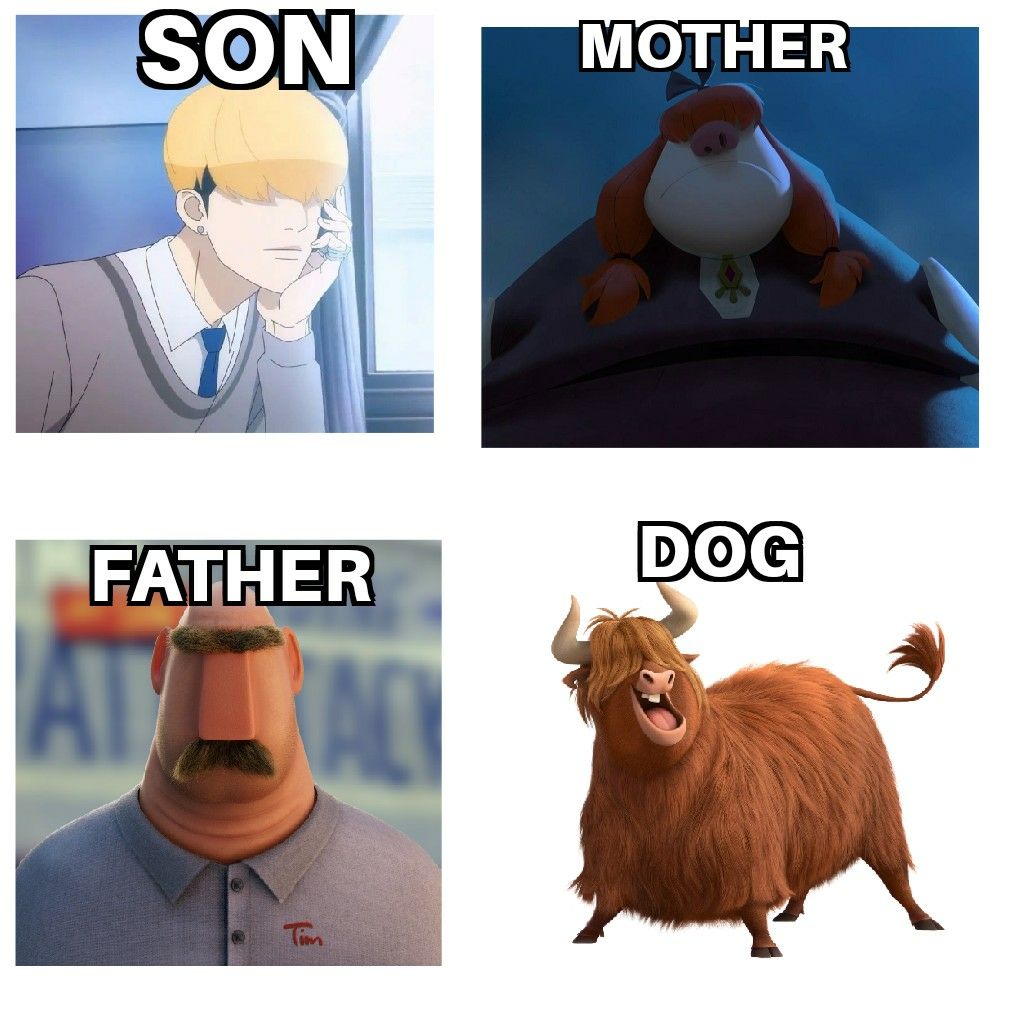 SON
MOTHER
FATHER
DOG