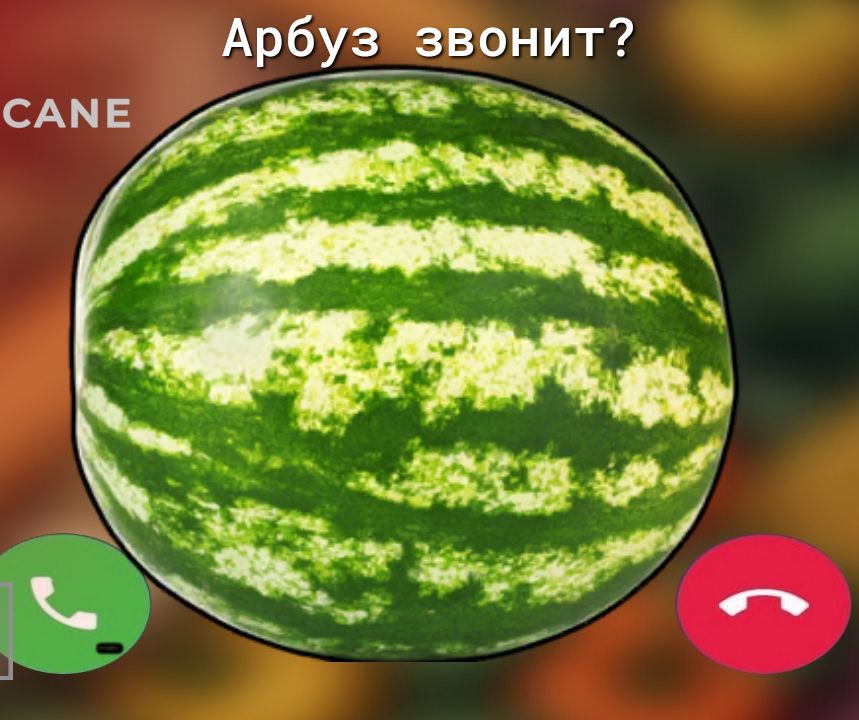 Арбуз звонит