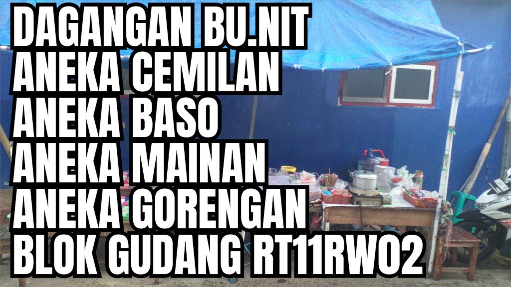 BU.NIT'S WARES: VARIOUS SNACKS, VARIOUS MEATBALLS, VARIOUS TOYS, VARIOUS FRIED FOODS. WAREHOUSE BLOCK RT11RW02.