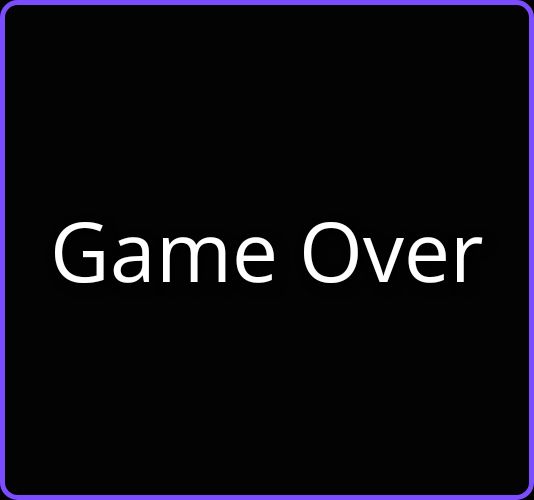 Game Over