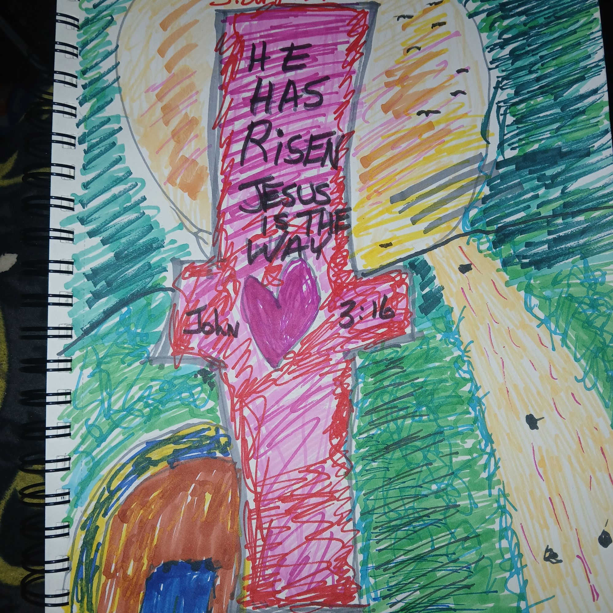 HE HAS RISEN JESUS IS THE WAY John 3:16