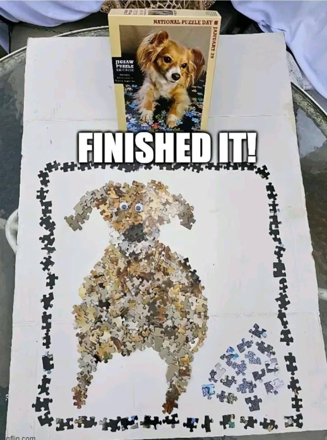 FINISHED IT! NATIONAL PUZZLE DAY