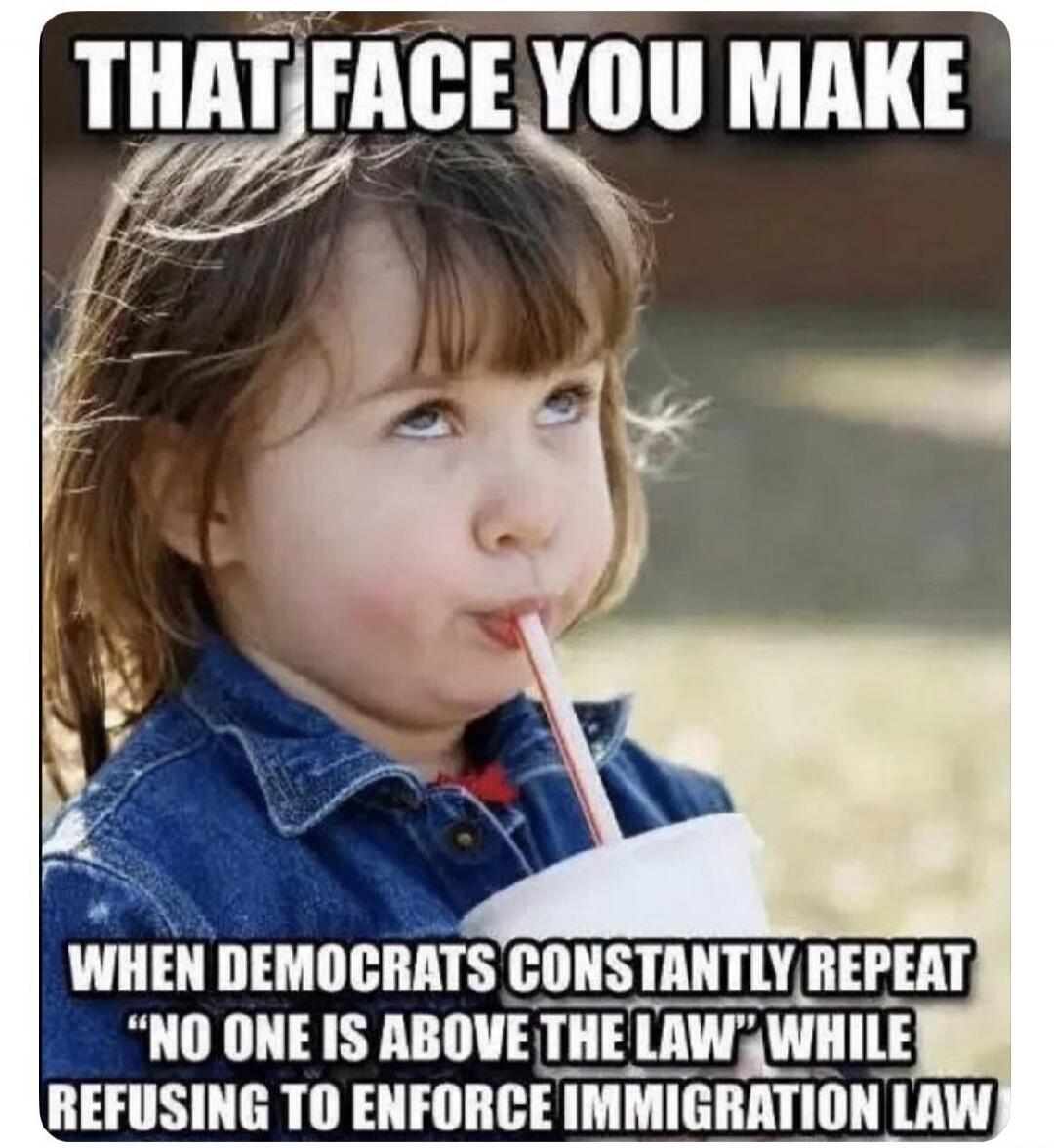 THAT FACE YOU MAKE WHEN DEMOCRATS CONSTANTLY REPEAT 