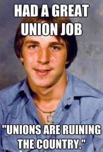 HAD A GREAT UNION los ZUNIONS ARERUINING THEICOUNTRY