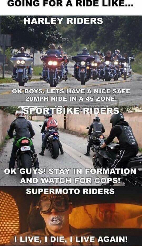 A J S SUPERMOTO RIDERS 1 LIVE DIEILIVE AGAIN