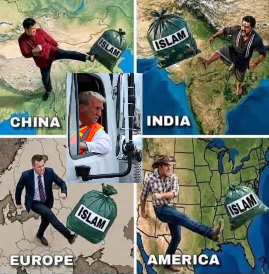 ISLAM CHINA INDIA EUROPE AMERICA