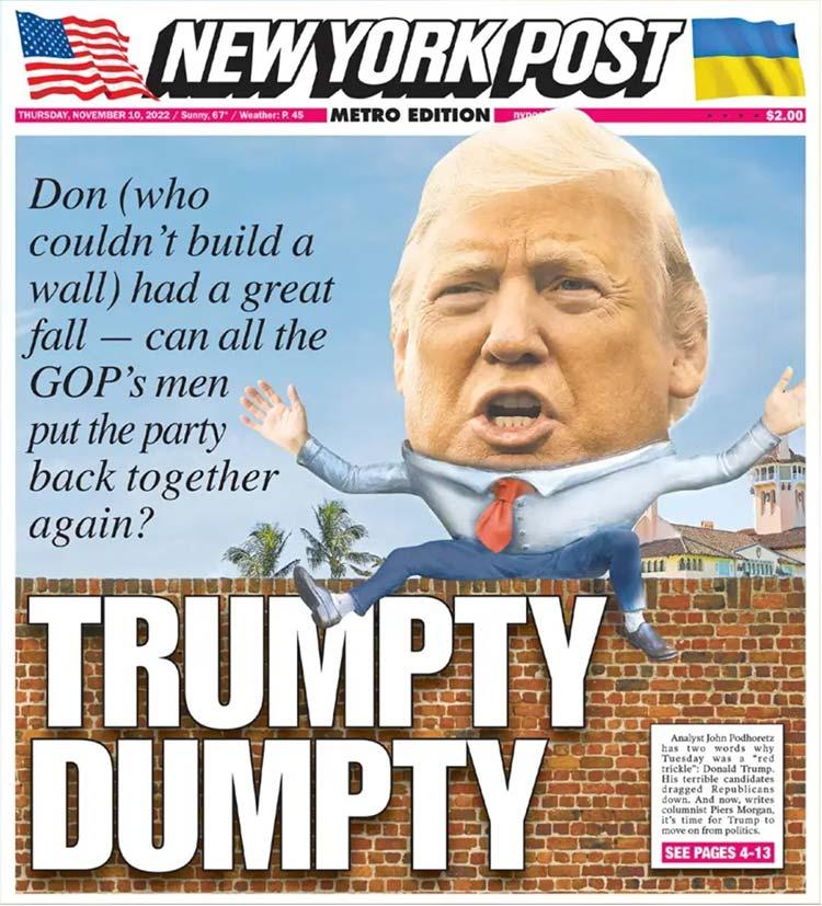 LVNEW YORKPOS gy METRO EDITION B STT Don who couldnt build a wall had a great Jall can all the GOPsmen put the party back together