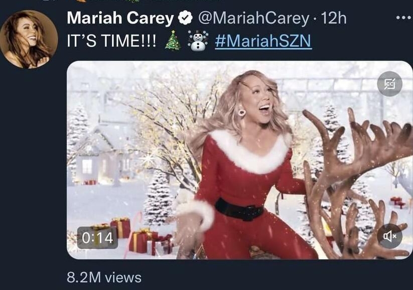 T3 74 SKAi i Retweeted Mariah Carey ariahCarey 12h IS TIME 4 MariahSZN i 82M views 5592 13 194K Q 52tk oy Earth Updates liked The SCP Foundation scpwiki 1h If youre wondering why we didnt post anything for Halloween this year thats because we were trying to stop Mariah Carey from breaching again For the record we failed Sorry about the next two months O 54 11 681 as507 A