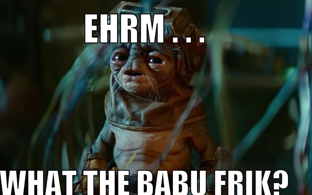 i WHAT THE RARU ERIKD