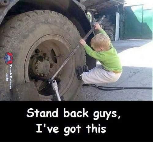 Stand back guys Ive got this