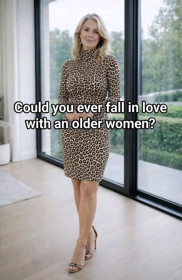 Could you ever fall in love with an older women?