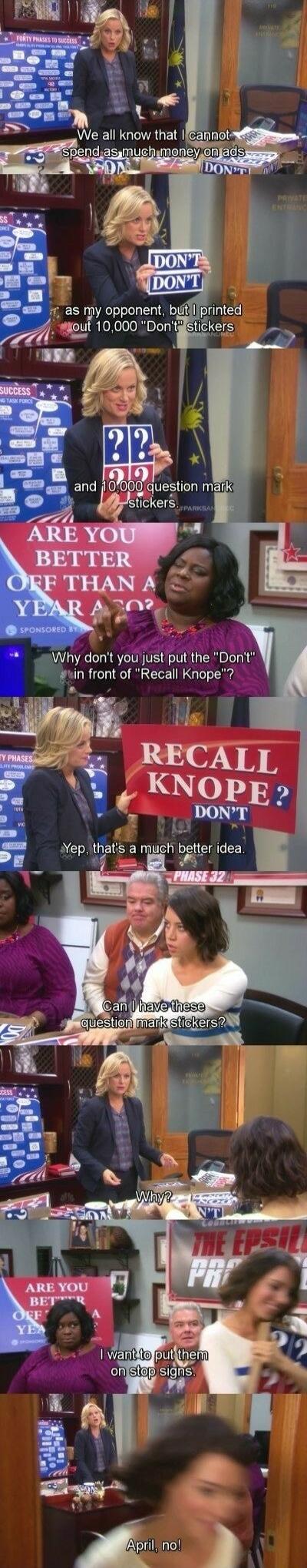 ARG CIRGER Iwet endiaiimueh imoney onja 7 as my opponent tgnnted out 10000 Dontgstickers 0 question mark A ues LISLCTE 3 N Why dont yotust pui the Dont front of Recall Knope Yep tfats a mugh bett