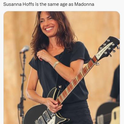 Susanna Hoffs is the same age as Madonna