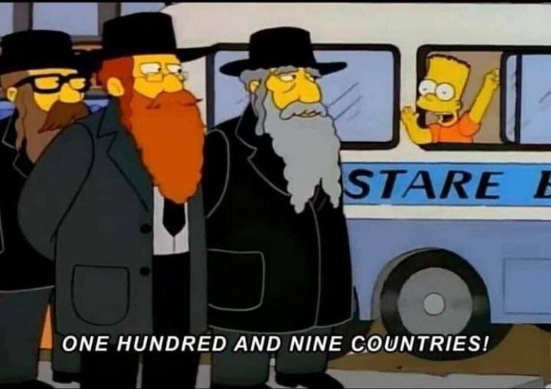 ONE HUNDRED AND NINE COUNTRIES o I