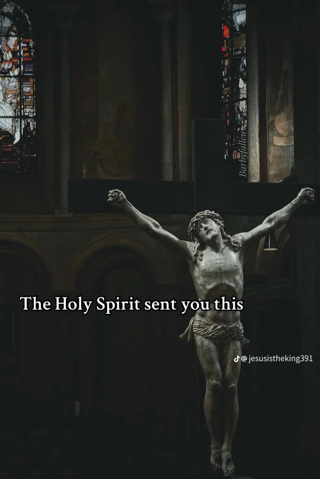 The Holy Spirit sent you this