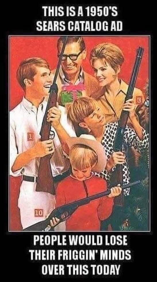 THIS IS A 1950'S SEARS CATALOG AD PEOPLE WOULD LOSE THEIR FRIGGIN' MINDS OVER THIS TODAY