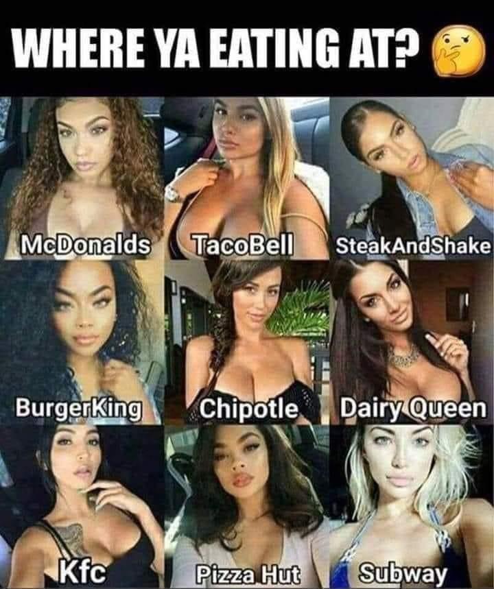 WHERE YA EATING AT i i A o 3 Y 3 v