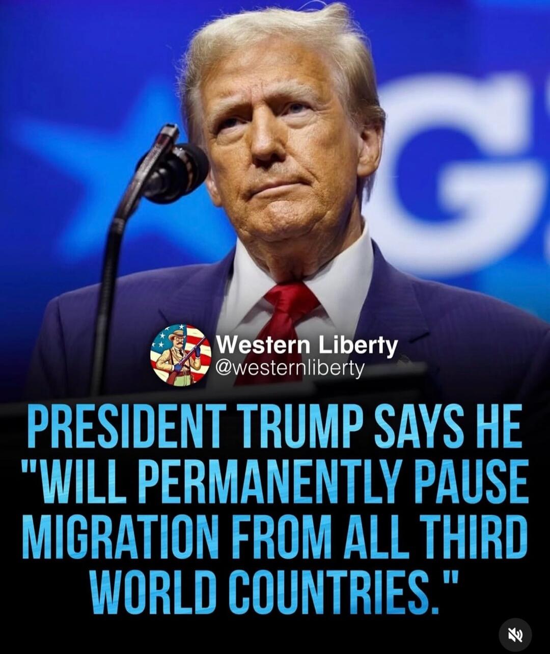 PRESIDENT TRUMP SAYS HE 