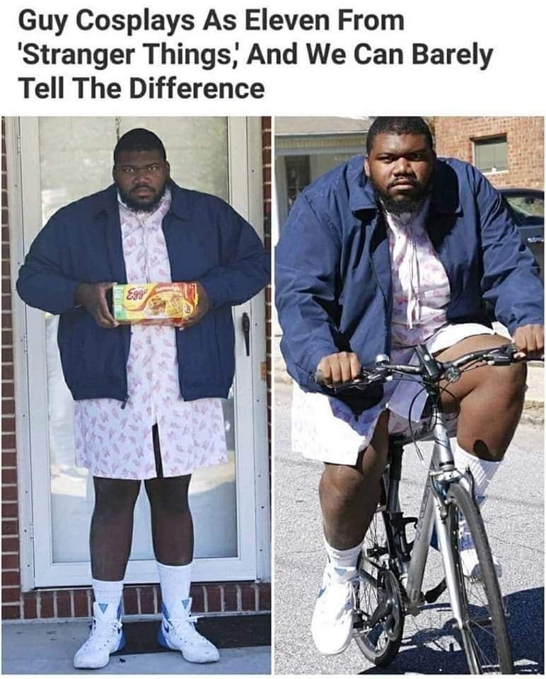 Guy Cosplays As Eleven From Stranger Things And We Can Barely Tell The Difference 3