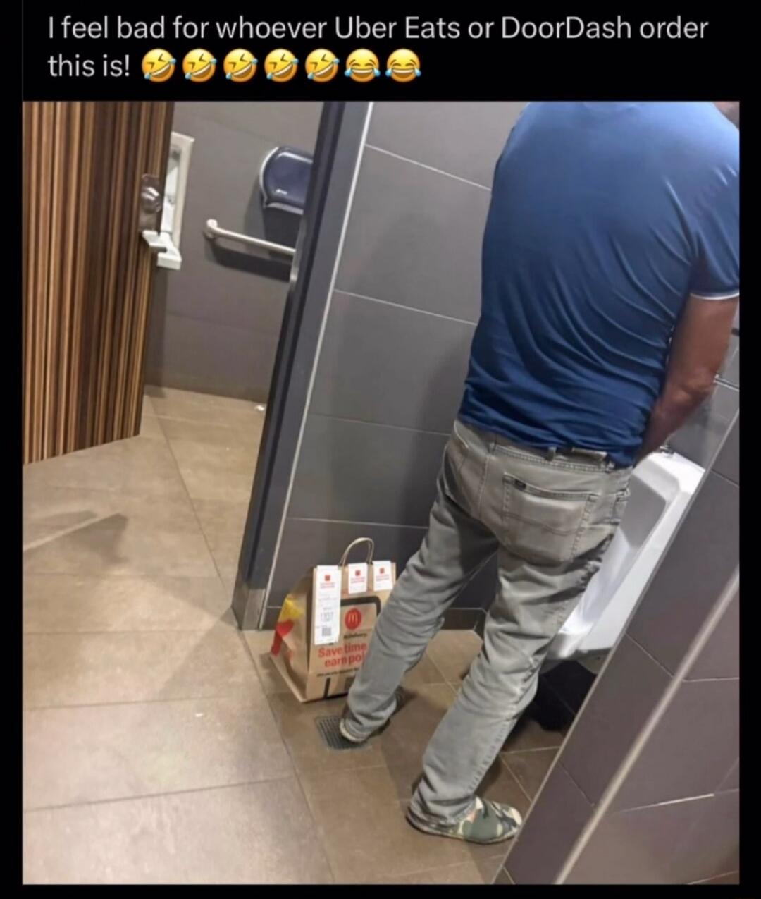 I feel bad for whoever Uber Eats or DoorDash order this is! 🤣🤣🤣🤣🤣