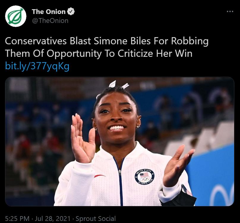 The Onion AsElelsTey NTVE VS PN N 0 Te o Lol 2 X el gl e o e 3 e Them Of Opportunity To Criticize Her Win bitly377ygKg