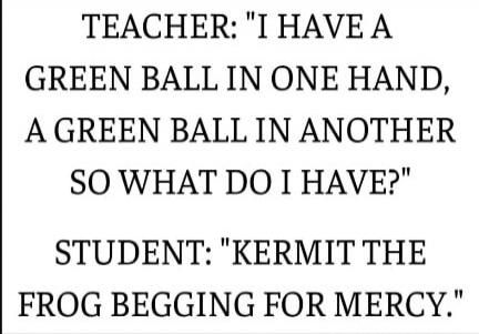 TEACHER: 