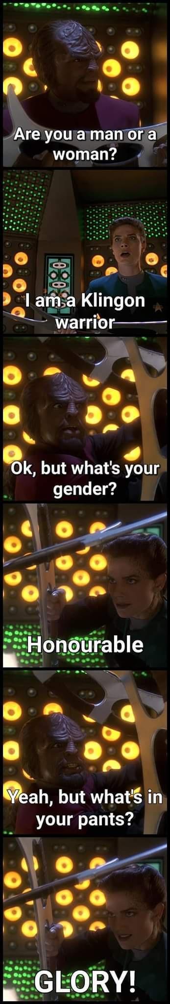 Are youamama woman 5 W amda Klingon UELD e 4 o L 3 L RS e il Ok but whats your eah but what in your pants R Gy Spty e P G ORY R I O o N 8 B et etaver