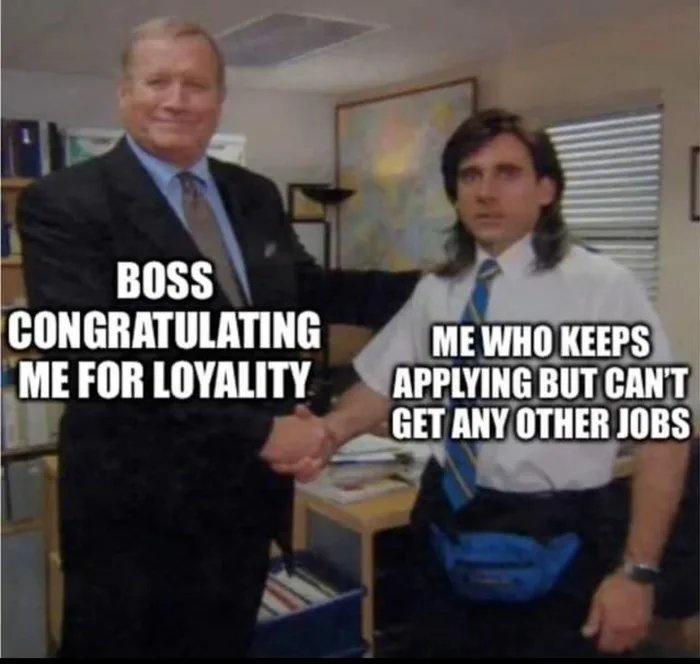 _ BOSS CONGRATULATING ME FOR LOYALITY _ U