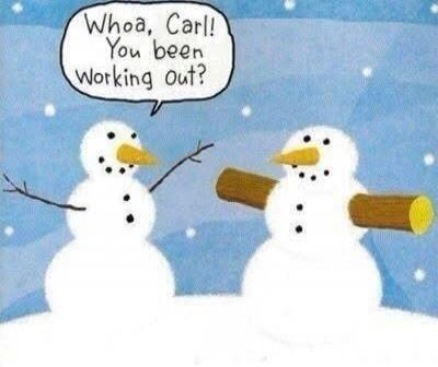 Whoa, Carl! You been working out?
