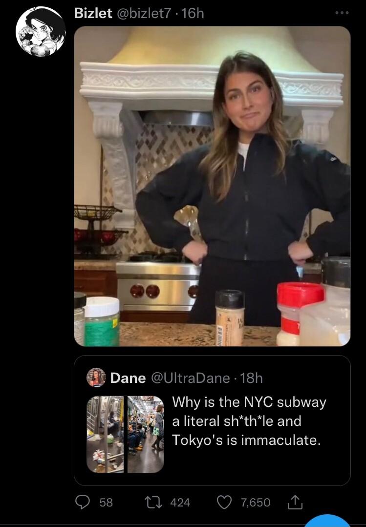 Bizlet bizlet7 16h Dane UitraDane 18h Why is the NYC subway ENICEIE RGN EEL Tokyosisimmaculate Q8 1as Q1650 N y