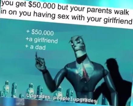 e 50000 a girlfriend a dad