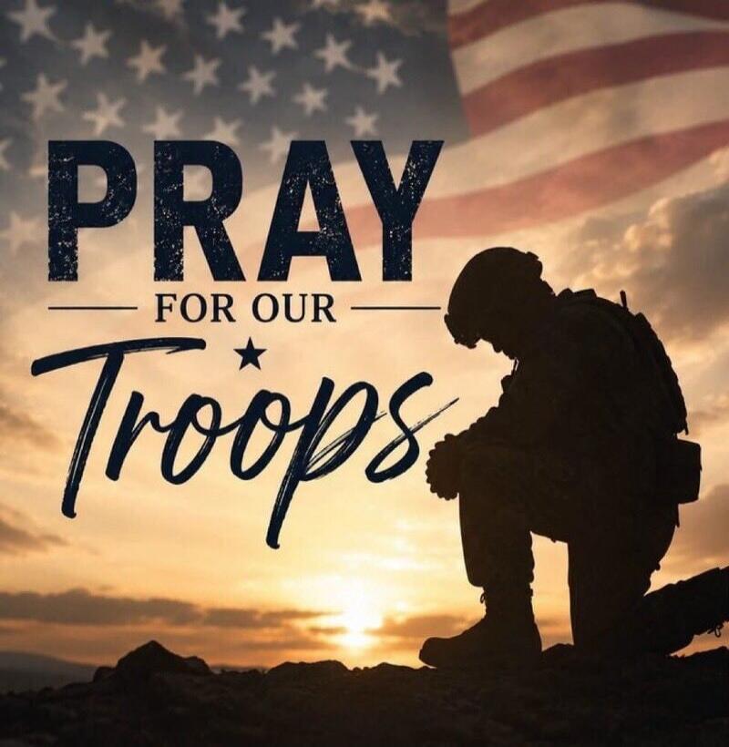 PRAY FOR OUR Troops